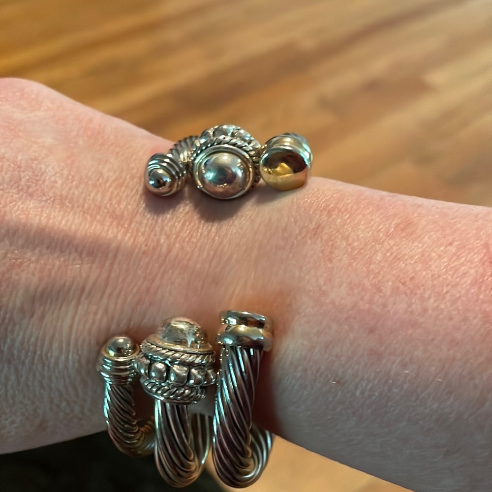 3 cable bracelets, wear them separately or together